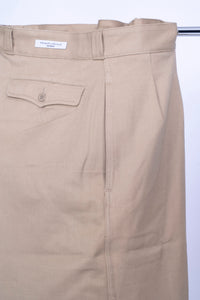 French Worker Double Pleat Trousers