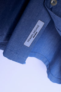 Italian Navy Chambray Shirt