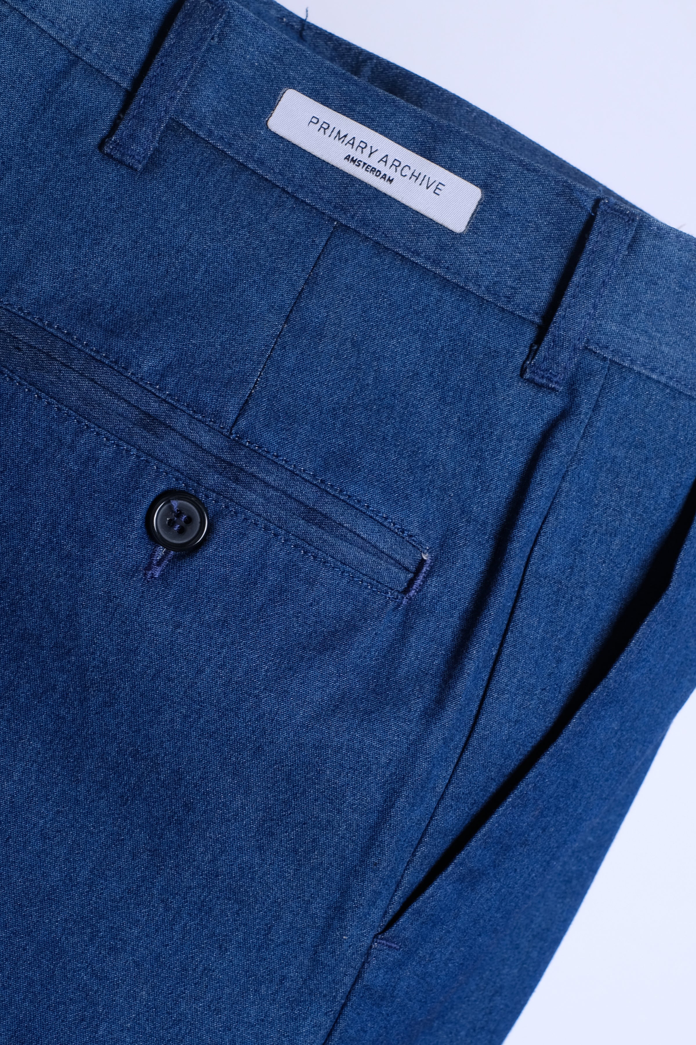 Italian Navy Denim Chino